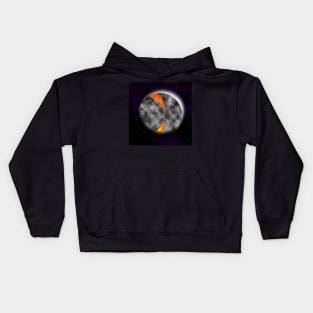 Cloudy sun Kids Hoodie